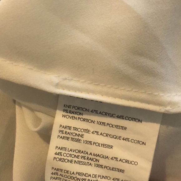 New Club Monaco layered textured nubby knit layered blouse pullover sweater top - Picture 10 of 10